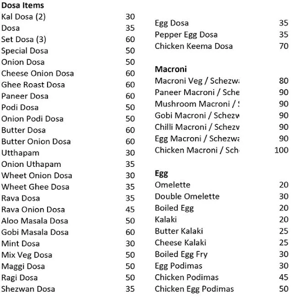 Kurrylicious menu 