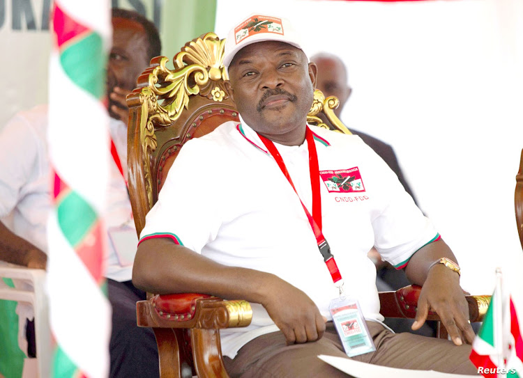 Burundi President Pierre Nkurunzinza.