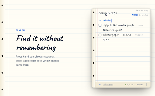 EasyNotes screenshot 3