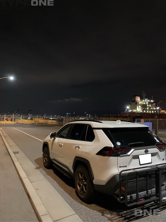RAV4のRAV4・夜景・ヒッチキャリアに関するカスタム事例の投稿画像2枚目