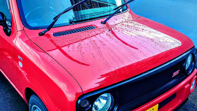 アルトラパンのまだまだ寒い・ドライブ・洗車・かわいい車に関するカスタム事例の投稿画像2枚目