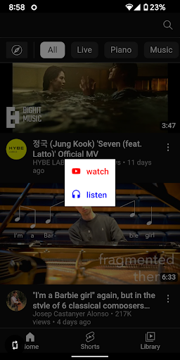 Screenshot MusicTube