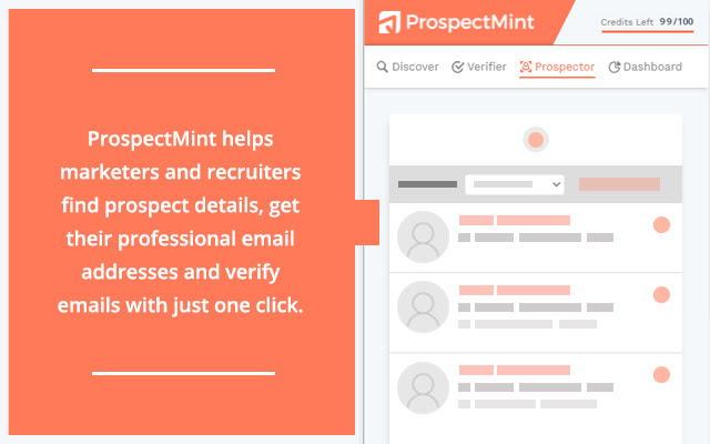 ProspectMint chrome extension