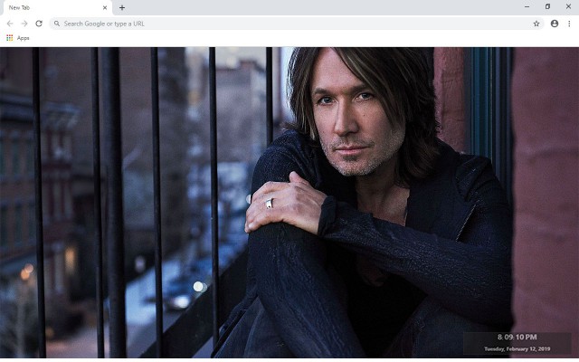 Keith Urban New Tab & Wallpapers Collection