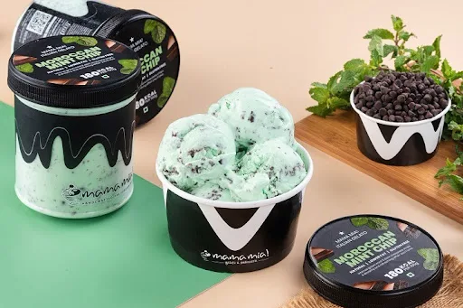 Morroccan Mint Chip Ice Cream Tub [500ml]