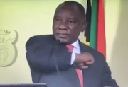 Skip the handshakes and opt for an elbow greeting, says President Cyril Ramaphosa.