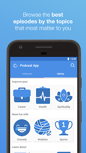  Podcast App – Vignette de la capture d'écran  