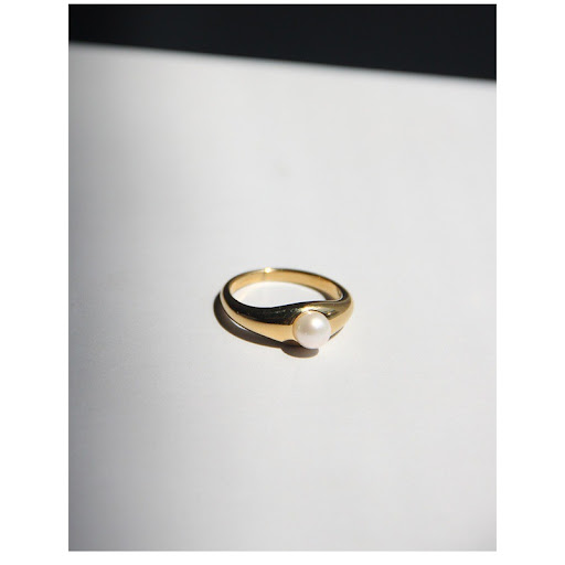 Title 2, Pearl Ring with a Light and Ripe Temperament. A...