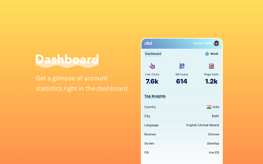 clkd.in - Supercharged Links & Pages screenshot 2