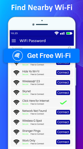 Screenshot WiFi Password Master Key Show