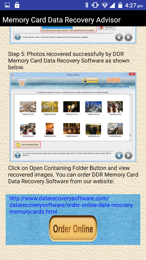 Memory Card Data Recovery Help Android Apps on Google Play