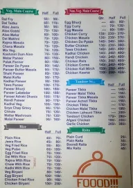 Kavya Kitchen menu 2