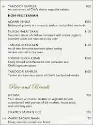 Uno 2 Go - Shangri-La's Eros Hotel menu 1