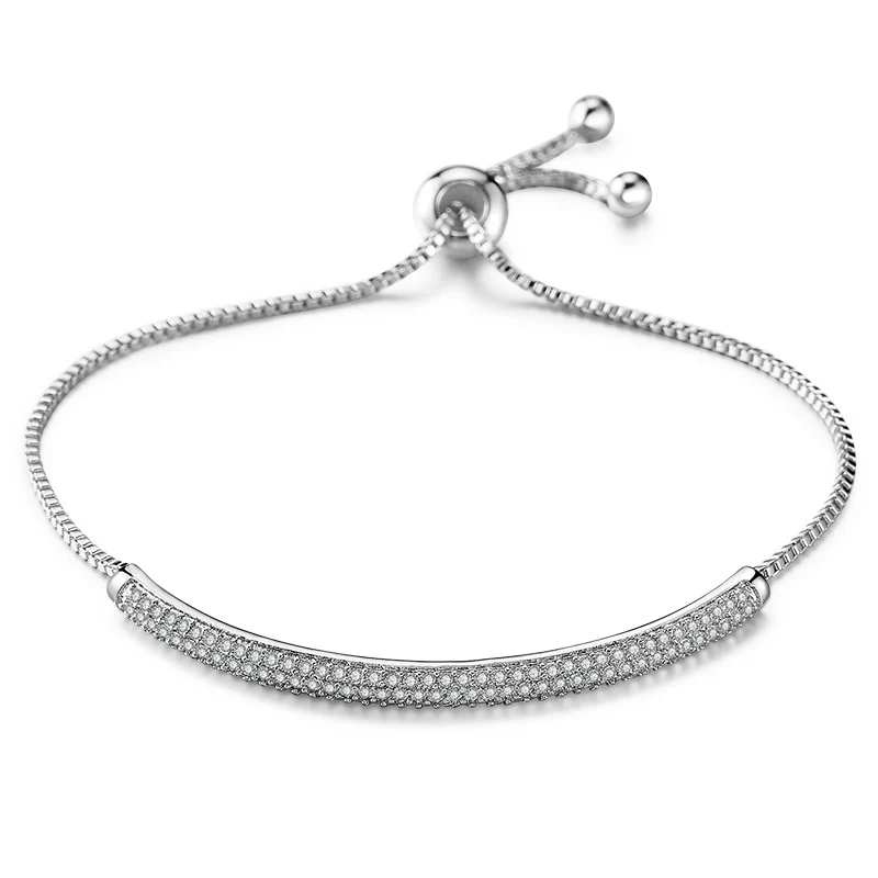 Bracelet courbé Exquisite Cold Wind avec zircon incrusté, un accessoire élégant pour femme. Sublimez votre poignet avec ce bijou raffiné.