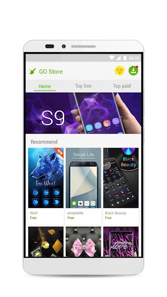 GO Launcher S Vip Screenshot Image