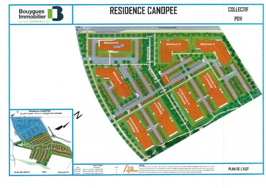 Vente appartement 4 pièces 86 m² à Saint-Vincent-de-Tyrosse (40230), 300 000 €