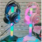 Tai Nghe Headphone Gaming Chụp Tai Rkx 7.1 Led Rgb Tai Nghe Máy Tính Laptop Nghe Nhạc Có Dây Hỗ Trợ Mic