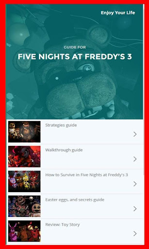 Guide for Five Nights 2