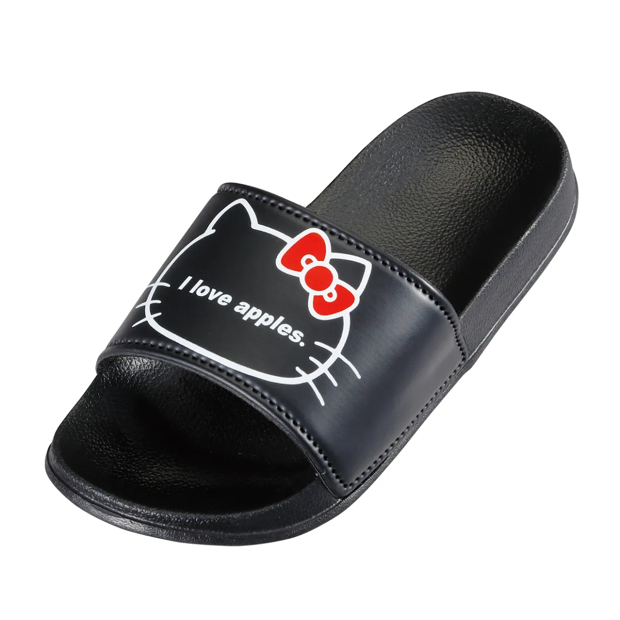 Dép SA-309 Hello Kitty adult sandal (Đen, M)