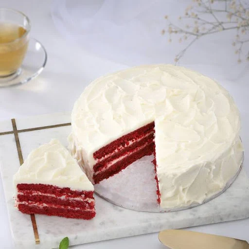 Red Velvet Cake With Cream Cheese