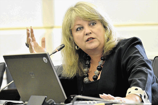 FIERCE DEBATE: Termination of Dianne Kohler Barnard's membership has split the DA