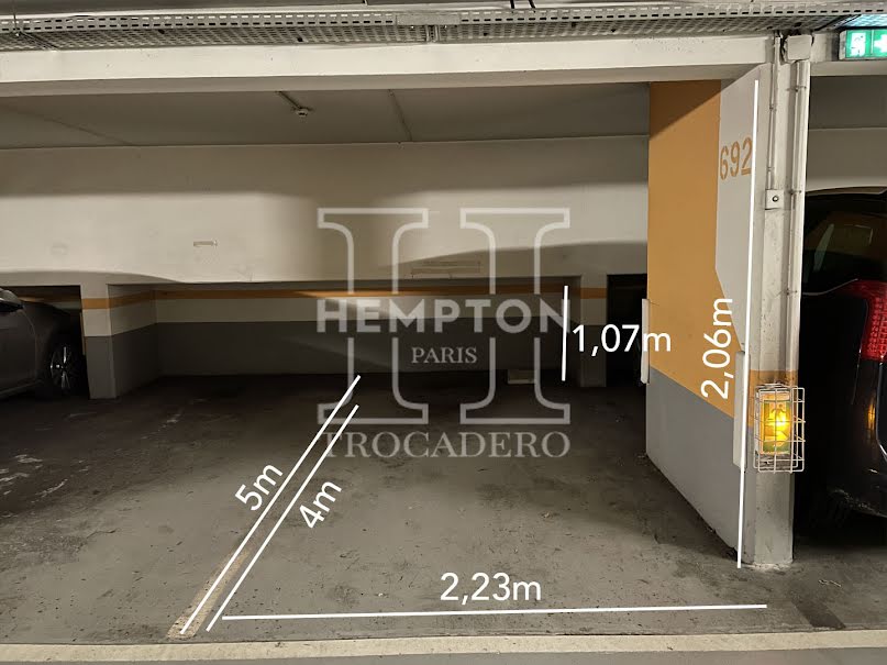 Location  parking  11.15 m² à Paris 16ème (75016), 267 €