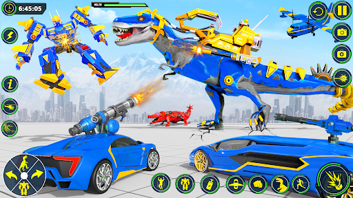 Screenshot Dino Transform Robot Car Game