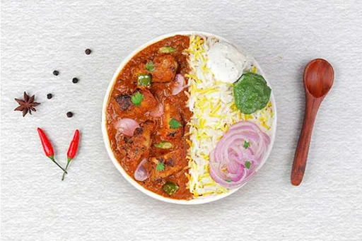 Model Town Kadhai Chicken [Masala Rice] Bowl