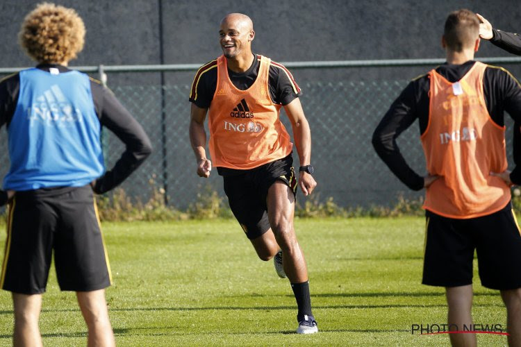 Deux absents à l'entraînement des Diables Rouges ce lundi