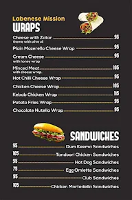 New York Fries And Wrap menu 2