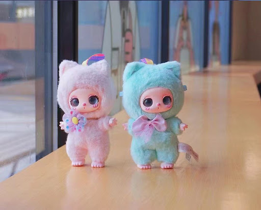 Title 1, Liqi LIILATOYS Dots Lucky Cat Plush Blind Box T...