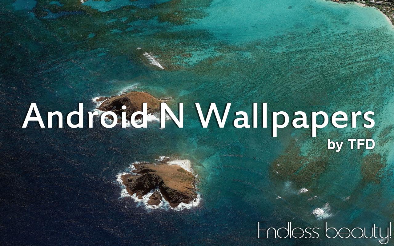 Stock Android Nougat Wallpapers Android Apps On Google Play