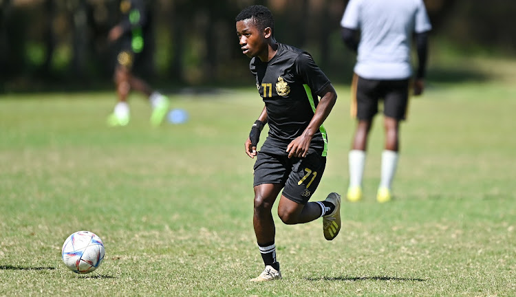 Hopewell Cele during a Royal AM media day and training session at the Royal AM Ranch in Pietermaritzburg in April.