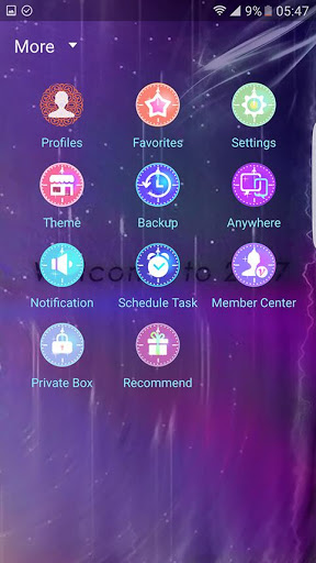 Screenshot Handcent Skin (Best 2017)