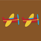 Memorize Flashing - airplanes logo