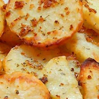 potatoes potato canned sliced recipes garlic slices baked