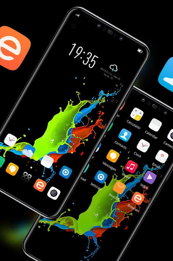 Theme for pad Note 3 colorful liquid wallpaper