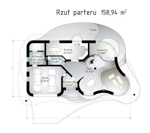 Floro - Rzut parteru