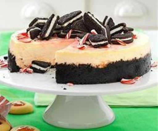 Crushed Peppermint Cheesecake