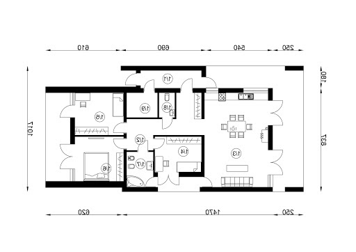 NX-12 - Rzut parteru