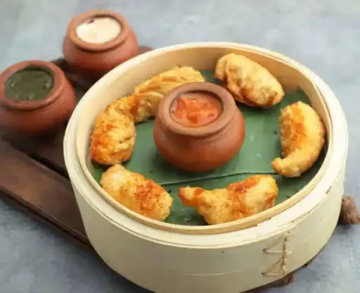 Chicken Fried Peri Peri Momos