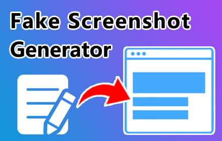 Fake Screenshot Generator small promo image