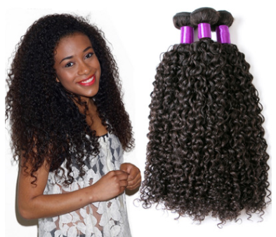 Peruca de cabelo humano virgem brasileiro cacheado, cortina de cabelo real do Brasil para um visual natural e cheio de volume.