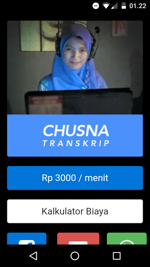 Chusna Transkrip App