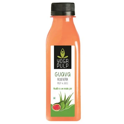 Yoga Pulp Fruit Juice - Guava With Aloevera
