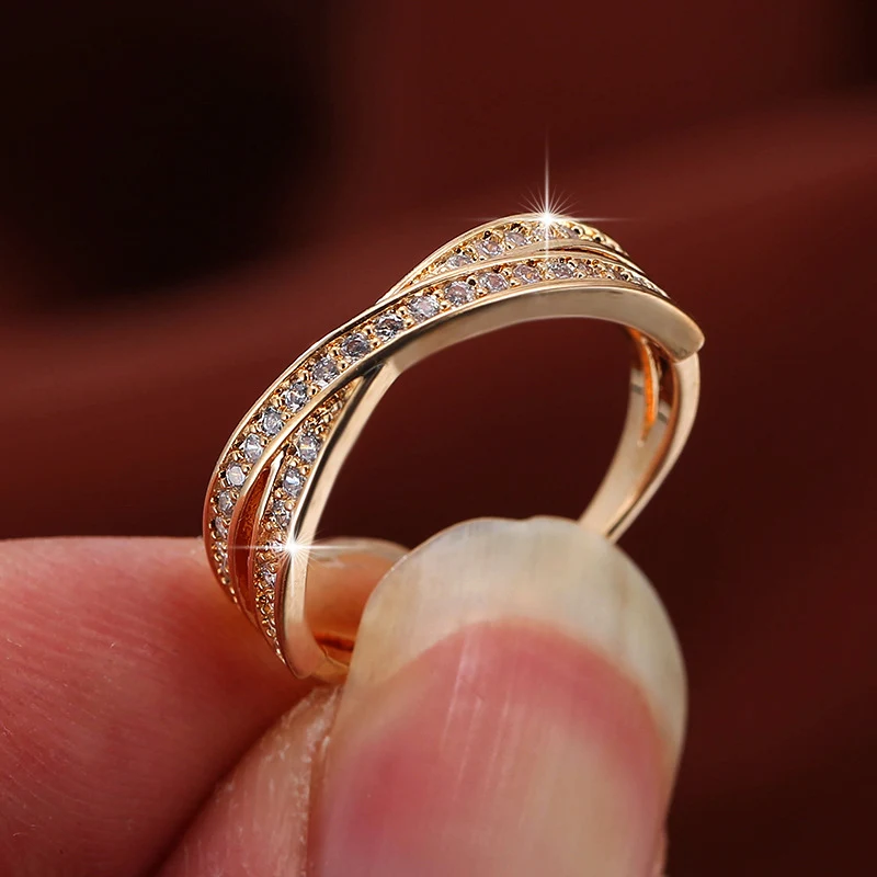 Simple Personality X-shaped Copper Ring, a stylish and durable accessory that effortlessly enhances your everyday style,