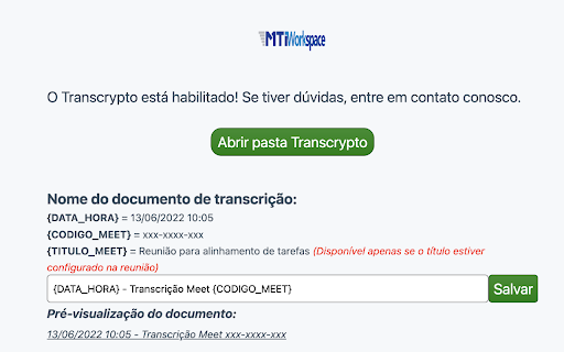 Transcrypto