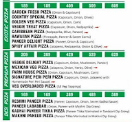 Chicago Pizza menu 2