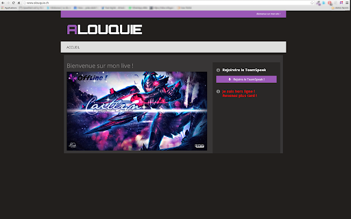 Alouquie Live Extention