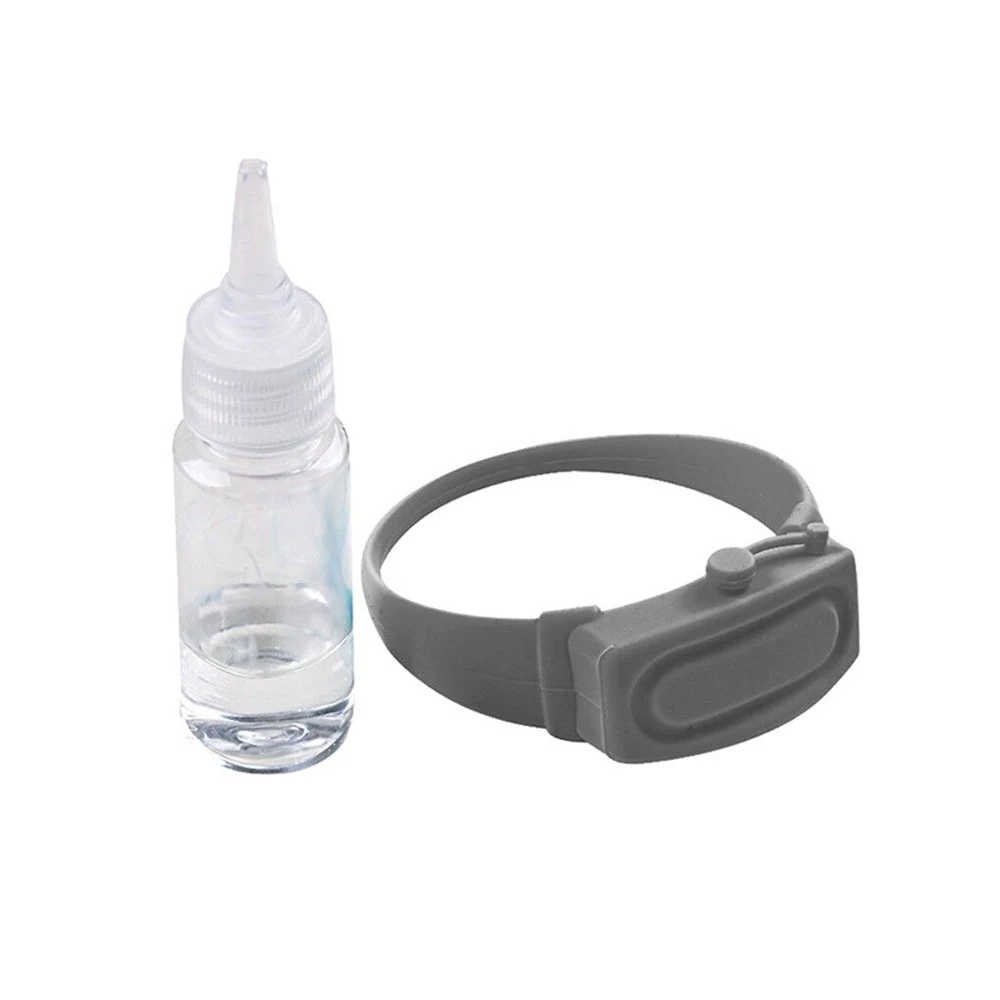Title 6, Portable Hand Sanitizer Disinfectant Bracelet W...